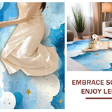 Lighthearted Blue Gray Cloudscape Theme(Blue)