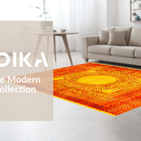 Eclectic Sun Inspired Decorative(Red)