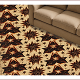 Ultra Soft Area Rug, Non Slip, Stain Resistant, Washable Area Rugs for Living Room, Bedroom, Vintage Primitive Bedroom Entryway Washable Rug(Beige)