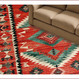 Elegant Abstract Red Motif(Red)