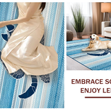 Colorful Marine Life Patterned(Blue)