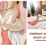 Contemporary Light Pink Visual Harmony(Pink)