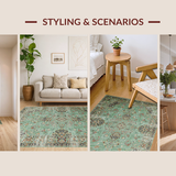 Dynamic Retro Patterned Aesthetic(Green)