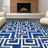Sophisticated Tiled Fusion(Blue)