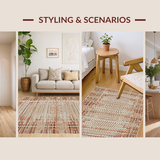 Contemporary Hue Patterned(Beige)