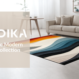Ultra Soft Area Rug, Non Slip, Stain Resistant, Washable Area Rugs for Living Room, Bedroom, Sleek Contemporary Geometric Arrangement(Yellow)