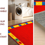 Interactive Colorful Character Layout(Red)