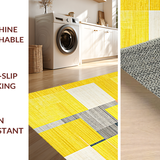 Elegant Tiled Geometry Artistry(Yellow)