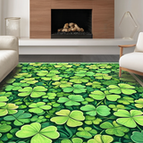Lively Green Playful Motif(Green)