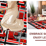 Lively Road Trip Exploration Mat(Red)