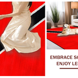 Charming Asphalt Track Illustration(Red)