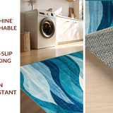 Fresh Nautical Flowing Lines(Blue)