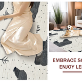 Whimsical Cute Creature Motif(Beige)