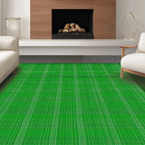 Modern Green Leaf Motif(Green)