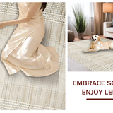 Coastal Inspired Wavy Motif(Beige)