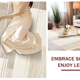 Ultra Soft Area Rug, Non Slip, Stain Resistant, Washable Area Rugs for Living Room, Bedroom, Elegant Neutral Abstract Motif(Beige)