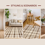 Elegant Minimalist Tartan(Beige)