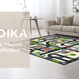 Urban Cityscape Play Mat(Black)