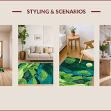 Playful Earthy Color Splash(Green)