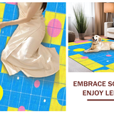 Energetic Color Splash Educational Layout(Blue)