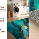 Contemporary Iridescent Swirl(Blue)