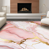 Sleek Modern Abstract Finish(Red)