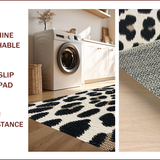 Ultra Soft Area Rug, Non Slip, Stain Resistant, Washable Area Rugs for Living Room, Bedroom, Contemporary Zebra Pattern Entryway Area Rug(Beige)