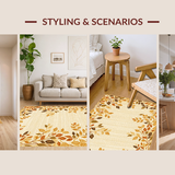 Contemporary Earthy Tiled Motif(Beige)