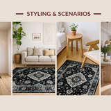 Cozy Earthy Tones with Vintage Flair(Black)