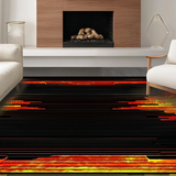 Vibrant Abstract Lava Illusion(Red)