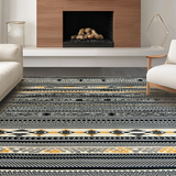 Chic Abstract Black and White(Black)