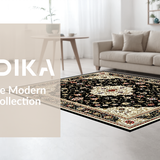 Intricate Vintage Medallion Glamour(Black)