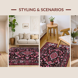 Elegant Black Tiled Design(Black)