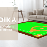 Fresh Modernist Baseball Composition(Green)