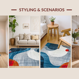 Dynamic Color Splash Modern Art(Gray)