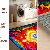 Enchanting Rainbow Energy Flow Design(Red)