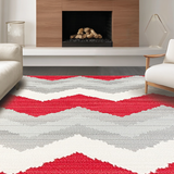 Charming Red Geometric Theme(Red)