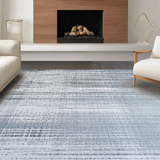 Ultra Soft Area Rug, Non Slip, Stain Resistant, Washable Area Rugs for Living Room, Bedroom, Sleek Gray Shag Minimalism Vibe(Gray)