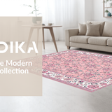 Delicate Plush Medallion Touch(Pink)