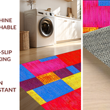 Dynamic Colorful Symmetrical Design(Red)