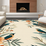 Whimsical Floral Jungle Vibes(Beige)