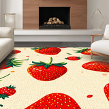 Charming Nature Themed Bath Accents(Red)