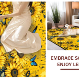Artistic Sunflower and Butterfly Blend(Yellow)
