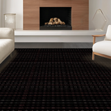 Ultra Soft Area Rug, Non Slip, Stain Resistant, Washable Area Rugs for Living Room, Bedroom, Fun Y2K Inspired Graphic(Black)