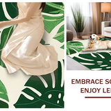 Lush Plant Print Elegance(Green)