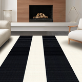 Chic Symmetrical Black and White Layout(Beige)