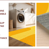 Ultra Soft Area Rug, Non Slip, Stain Resistant, Washable Area Rugs for Living Room, Bedroom, Contemporary Yellow Home Office Plush Accent Rug(Yellow)