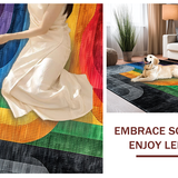 Elegant Linear Rainbow(Red)