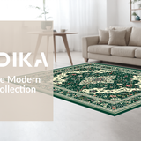 Vintage Floral Tiled Design(Green)