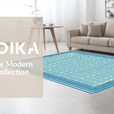 Chic Modern Symmetrical(Blue)